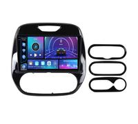 Autoradio Android avec écran Tactile 9" Radio GPS Navigation pour Renault Captur Life Energy 0.9 2015 Accessoires de Voiture Plug and Play Prend en Charge Le contrôle du Volant TPMS,HM604