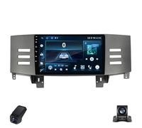 Autoradio Android Car Play pour Toyota Mark X120 1 2004-2009 Navigation GPS/FM/AM/RDS/4G LTE/5G WiFi/DSP/Autoradio avec écran 1280 * 720 Bluetooth Commandes au Volant Car Radio(RHD,NF-4)