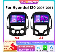 Autoradio Android Carplay 2Din pour Hyundai I30 i30 AT MT 2006 - 2011, lecteur multimédia de voiture, Navi GPS Autoradio 4G-LET RDS 6115 S4 (8Core 4G 32G) AT