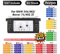 OSSURET-Autoradio Android 13, WIFI, GPS, Carplay, Lecteur Vidéo, Sans DVD, Unité Centrale, 2Din, pour Voiture BMW E46 M3 (1998-2006) S6