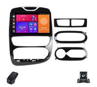 Autoradio Android CarPlay pour Renault Clio 4 BH98 KH98 2012-2018 4-Core Autoradio Multimédia Automobile Écran Tactile 9-inch/SWC/Bluetooth/Radio FM/WiFi/GPS/Caméra de Recul/ADAS DVR(X2)