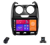 Autoradio Android CarPlay pour Renault Duster Dacia Duster 2015-2021 Autoradio Multimédia Automobile à Écran Tactile 9-inch/SWC/Bluetooth/Radio FM/WiFi/GPS/Caméra de Recul/ADAS DVR(X2)