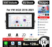 Autoradio Android Carplay pour VW, MQB, Polo Plus, T-Cross, Zoals, T-Reproduct is, T-Roc Tharu Sagitar, Limitation First, GPS, 2Din Stereo, 4G, 9" 10,33 pouces S8
