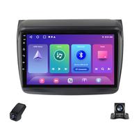 Autoradio Android Écran Tactile pour Mitsubishi Pajero L200 Sport 2008-2016 9-inch Radio de Voiture CarPlay/GPS/Bluetooth/WiFi/FM/ADAS DVR/Caméra de Recul/Tablette de Voiture(A,X1)