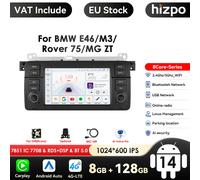 Autoradio Android pour BMW E46 M3, 8 + 128G AI Voice Car, Carplay, 4G, GPS, Lecteur, Limitation de la persévérance, RDS, SWC, 318, 320, 325, 330, 335 Caméra AHD S12