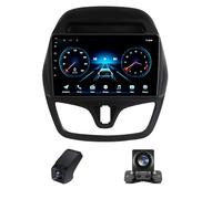 Autoradio Android pour Chevrolet Spark Beat 2015-2018 avec Wireless Carplay et Android Auto - Steer Wheel Control FM RDS Navigation GPS 9'' Écran Tactile avec +Caméra de recul(C10)