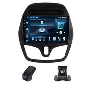 Autoradio Android pour Chevrolet Spark Beat 2015-2018, écran IPS 9 Pouces avec CarPlay & Android Auto sans Fil, Navigation GPS WiFi Bluetooth DSP Radio RDS+ caméra de recul AHD(M200S)