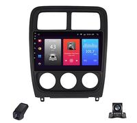 Autoradio Android pour Dodge Caliber PM 2009-2013 Autoradio 4 Cœurs Écran Tactile IPS 9-inch Car Radio CarPlay/Android Auto/WiFi/GPS/SWC/Bluetooth/Radio FM/Caméra de Recul/ADAS DVR(X2)