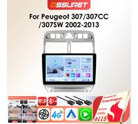 Autoradio Android pour KIT 307, 307CC, 307SW, 2002-2013, Stéréo, Lecteur de Limitation, GPS, 2DIN, Carplay, Som, Automobile, Écran 9" QS1 (Type B)