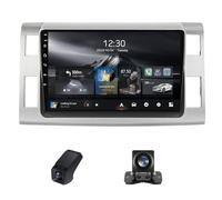 Autoradio Android pour Toyota Previa XR50 3 III 2006-2019 Estima AHR20 XR50 3 III 2006-2016,écran Tactile 10 Pouces CarPlay et Android Auto sans Fil Commande au Volant à écran partagé(M500S)