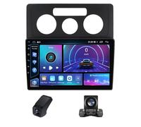 Autoradio Android pour Volkswagen Caddy 2K 3 III 2004-2010, écran IPS 9 Pouces avec CarPlay & Android Auto sans Fil, Navigation GPS WiFi Bluetooth DSP Radio RDS+ caméra de recul AHD(M95S)