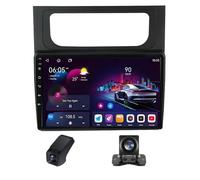 Autoradio Android pour Volkswagen Touran 2 1T 2010-2015, écran Tactile 10 Pouces DSP GPS CarPlay et Android Auto sans Fil Commande au Volant à écran partagé + caméra de recul AHD(M300S)