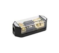 Autoradio Audio Base noire 150A 1 en 2 sorties ANL porte-fusible bloc de Distribution Câblage de protection