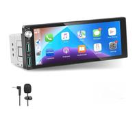 Autoradio Autoradio stéréo CarPlay Android RDS/FM DIN SWC avec caméra de recul compatible avec B M W Mini Cooper S R50 R52 R53 CD53/CABRIO/S GP/Seven/Park Lane 7"