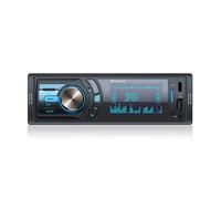 Autoradio avec Bluetooth - DAB - DAB+ - Autoradio avec USB, SD, AUX, FM - 1 DIN - Appels mains libres - Port de chargement USB - 4