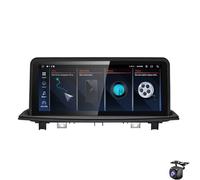 Autoradio avec écran tactile 10,25 pouces GPS et Bluetooth Android Auto et CarPlay sans fil pour B-MW Série 1 E81 E82 E87 E88 2016-2019 navigation GPS Bluetooth(Size:8 CORE 4+64G,Color:2018-2019 EVO)