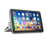 Autoradio avec Navigation Autoradio Android 13 4+64 Go avec Carplay sans Fil, Auto, GPS et Bluetooth, Format 1 DIN, Simple(10 in 4G 64G)