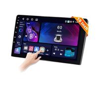 Autoradio avec Navigation Autoradio multimédia Universel avec Android Auto, Mirror Link et écran 10 Pouces, GPS, Bluetooth, Wi-FI, Radio FM RDS(4GB 64GB AHD)