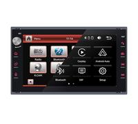 Autoradio avec sans Fil Carplay Android Auto pour VW Golf Polo Mk3 Jetta Passat b5 MK5 T4 IV Bora 1998-2006 Lecteur Stéréo Radio Écran Tactile/Bluetooth/RDS/FM/AM/Mirror Link(3 séries d'IU)