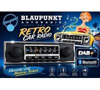 Autoradio Blaupunkt Frankfurt Stereo Oldtimer 1 DIN DAB+ Bluetooth USB UKW