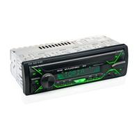 Autoradio Bluetooth FM Radio Stéréo 60W x 4, Lecteur MP3 Poste Main Libre Voiture, Support USB-SD-TF-AUX + Télécommande