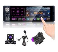 Autoradio Bluetooth - FOLAYA - 1 Din - Écran Tactile 4,1 Pouces - Double USB - AUX/SD Carte