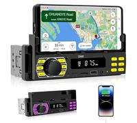 Autoradio Bluetooth NHOPEEW 1 Din - 1 Din MP3 APP Control/USB/FM/TF/AUX in - Autoradios avec Support pour téléphone