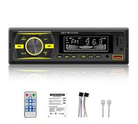 Autoradio Bluetooth - PRUMYA - 1 Din - 12V - MP3 - FM - Assistant vocal