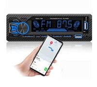 Autoradio Bluetooth, récepteur Radio AM FM RDS, Emplacement de Navigation du véhicule, Enregistrement Audio, Assistant Vocal, contrôle APP, Double Port USB/SD/AUX, Lecteur multimédia de Voiture