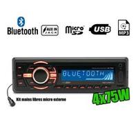 Autoradio Caliber RMD046BT-2 75W x 4 - Bluetooth - RDS/USB/SD/MP3/AUX/FM G