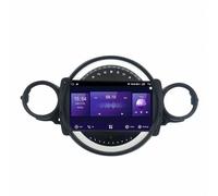 Autoradio Carplay 2 Din pour BMW Mini Cooper R56 R60 2007-2014 Poste Radio Bluetooth Main Libre, Écran Tactile, Navigation GPS, Contrôle Vocal, Aux, Mirrorlink, 8 Nuclear 6G+128G