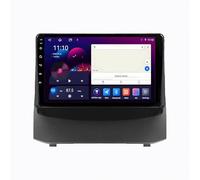 Autoradio Carplay 2 Din pour Ford Fiesta MK 6 2009-2018 Poste Radio Bluetooth Main Libre, Écran Tactile, Navigation GPS, Contrôle Vocal, Aux, Mirrorlink, 4 Nuclear 2G+32G