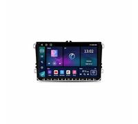 Autoradio Carplay 2 Din pour VW Volkswagen Tiguan Touran Amarok Golf Caddy Caméra de Recul, Mises à Jour OTA, Airplay, Bluetooth, Navigation GPS, Aux, Assistant Vocal, FM, 4 Nuclear 1G+32G