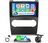 Autoradio CarPlay 2G+64G pour Mercedes-Benz Classe B/Classe A 2008-2011, écran Tactile 9" Android 13.0, Radio avec CarPlay sans Fil, Android Auto, DSP, BT, GPS, FM, RDS, USB, caméra de recul