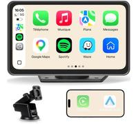Autoradio CarPlay Android Auto écran tactile 7 pouces sans fil