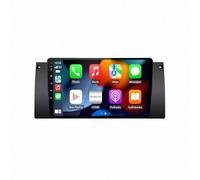 Autoradio Carplay & Android Auto pour BMW 5 E39 E53 X5 M5 1995-2003 Écran Tactile HD/Bluetooth 5.0/Caméra de Recul Inclus/GPS/Airplay/Mirrorlink/Commande Vocale, 4 Nuclear 1G+32G