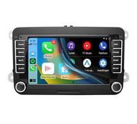 Autoradio Carplay Android pour Golf 5 6 VW Passat Polo Seat Skoda, 7" HD Écran Tactile,Bluetooth,Carplay,Android Auto,FM,RDS,GPS,WiFi