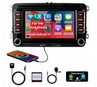 Autoradio Carplay avec Écran pour VW Golf 5/6 T5 Caddy Tiguan Polo 6r