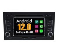 Autoradio CarPlay Multimédia RoverOne Android 4Go RAM 64Go ROM GPS pour Audi A4 S4 RS4 2002 - 2008 G