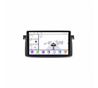Autoradio Carplay pour BMW E46 M3 1998-2006 Pouces HD Écran Tactile, Navigation GPS, Aux/FM, Contrôle Vocal, Mirror Link, USB Type-C Autoradio Portable, 8 Nuclear 8G+256G