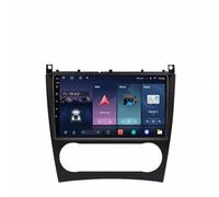 Autoradio Carplay pour Mercedes Benz C-Class W203 2005-2009 avec Mirror Link/GPS/Aux/Vivavoce/Commande Vocale/RDS/FM Radio - Wireless Autoradio Portable, 4 Nuclear 1G+16G