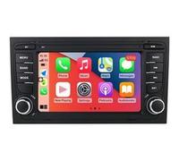 Autoradio CarPlay RoverOne Android Auto 2Go RAM 32Go ROM GPS Bluetooth pour Audi A4 B6 S4 RS4 2000 - 2008 G