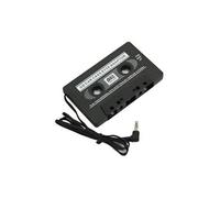 Autoradio cassette adaptateur audio voiture noir