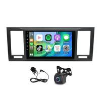 Autoradio Compatible avec Android 13, GPS 2+32G pour T6 Transporter Multivan (2016-2022) avec Bluetooth, WiFi, FM/RDS, SWC, Mirror Link, caméra de recul AHD/Microphone.