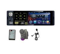 Autoradio de voiture, lecteur multimédia MP5, écran tactile, avec microphone