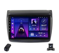 Autoradio Double DIN 2K Écran Tactile pour Mitsubishi L200/Pajero Sport 2 2006-2016 9-inch/CarPlay/Android Auto/Bluetooth/GPS/FM/AM/RDS/DSP/Autoradio Multimédia/4GLTE/WIFI/ADAS DVR(C10)