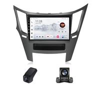 Autoradio Double DIN à écran Tactile 9 Pouces pour Subaru Outback 4 BR Legacy 5 2009-2014/avec caméra de recul/Bluetooth/Radio FM/Commandes au Volant RDS CarAutoPlay Android Auto(NF-7)