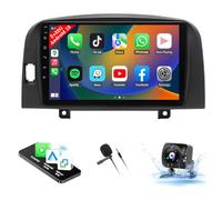 Autoradio Double DIN for Hyundai Sonata NF (2004-2008), écran Tactile 9 Pouces, Android 13, récepteur multimédia, CarPlay, GPS, Bluetooth, caméra, 2 Go + 32 Go