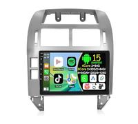 Autoradio Double Din pour Volkswagen Polo 2004-2011 avec CarPlay, Bluetooth, FM/RDS, GPS, SWC, 4G WiFi, caméra de recul(S-1(2G+64G))