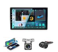 Autoradio Double Din Voiture Stéréo Pour Audi A4 2 3 B6 B7 S4 RS4 2000-2009 Voiture GPS Navigation Unité De Tête Support WIFI 4G AM FM RDS USB Bluetooth MirrorLink Commandes Au Volant(NF-6 4G WIFI 8G+
